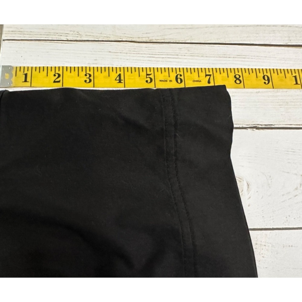 Tommy Bahama Womens Shorts Black Sz 16 Adj Waist Chino Flat Front Stretch - Picture 5 of 8